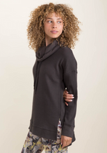 Load image into Gallery viewer, The Kate Hi-Lo Cowl Neck Pullover