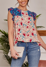 Load image into Gallery viewer, The Mitzy Floral Top