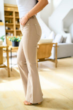 Load image into Gallery viewer, Serenity High Rise Tummy Control Flares in Khaki