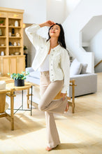 Load image into Gallery viewer, Serenity High Rise Tummy Control Flares in Khaki