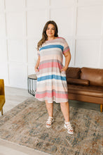 Load image into Gallery viewer, The Tish Striped T Shirt Dress