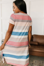 Load image into Gallery viewer, The Tish Striped T Shirt Dress