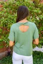 Load image into Gallery viewer, Simple One Twist Tee In Olive