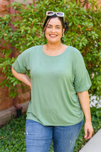 Load image into Gallery viewer, Simple One Twist Tee In Olive