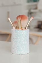 Load image into Gallery viewer, Simply Dazzled Storage and Brush Set in White