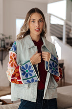 Load image into Gallery viewer, Something Better Knit and Denim Jacket