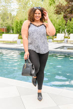 Load image into Gallery viewer, Spots N Lace Camisole In White