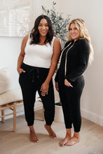 Load image into Gallery viewer, Black Hawk Waffle Knit Hoodie