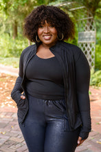 Load image into Gallery viewer, The No Pain, No Gain Jacket In Black