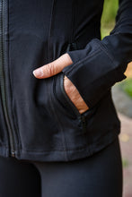 Load image into Gallery viewer, The No Pain, No Gain Jacket In Black
