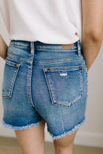 Load image into Gallery viewer, In High Spirits - Judy Blue Hi-Rise Destroyed Cutoffs