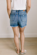 Load image into Gallery viewer, In High Spirits - Judy Blue Hi-Rise Destroyed Cutoffs