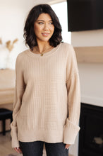 Load image into Gallery viewer, Terrifically Textured Sweater in Mocha