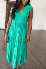 Load image into Gallery viewer, Tiers in Heaven Tiered Midi Dress