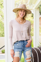 Load image into Gallery viewer, Time Spent on Me Long Sleeve Top