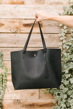 Load image into Gallery viewer, Valerie Faux Leather Tote Bag