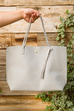 Load image into Gallery viewer, Valerie Faux Leather Tote Bag