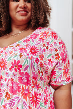 Load image into Gallery viewer, Vintage Daisies Dress In Pink