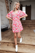Load image into Gallery viewer, Vintage Daisies Dress In Pink