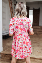 Load image into Gallery viewer, Vintage Daisies Dress In Pink