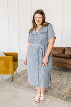 Load image into Gallery viewer, The Sissy Denim Shirtdress