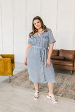 Load image into Gallery viewer, The Sissy Denim Shirtdress