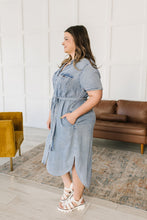 Load image into Gallery viewer, The Sissy Denim Shirtdress