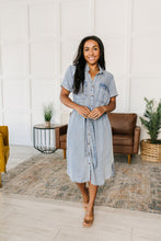 Load image into Gallery viewer, The Sissy Denim Shirtdress
