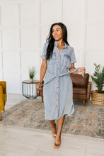 Load image into Gallery viewer, The Sissy Denim Shirtdress