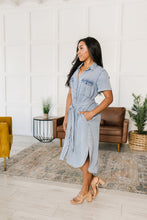 Load image into Gallery viewer, The Sissy Denim Shirtdress