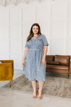 Load image into Gallery viewer, The Sissy Denim Shirtdress