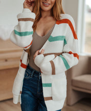 Load image into Gallery viewer, Walk The Line Cable Knit Cardigan