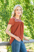 Load image into Gallery viewer, The Naomi Embroidered Top
