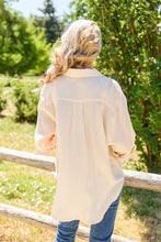 Load image into Gallery viewer, Made You Look Button Up Top