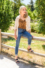 Load image into Gallery viewer, Made You Look Button Up Top