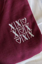Load image into Gallery viewer, PREORDER: Metallic TicTacToe Embroidered Sweatshirt
