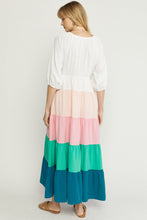 Load image into Gallery viewer, The Caroline Color block Dress
