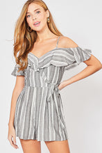 Load image into Gallery viewer, The Taryn Stripe Romper