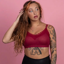 Load image into Gallery viewer, PREORDER: Arabella Bralette in Wine