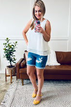 Load image into Gallery viewer, Trickle Down Effect Flowy Sleeveless Top In Cream