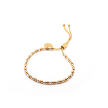 Load image into Gallery viewer, PREORDER: Tri Tone Adjustable Bracelet in Assorted Sizes
