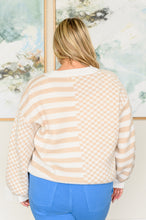 Load image into Gallery viewer, Check That Line Cardigan
