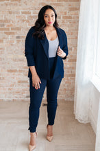 Load image into Gallery viewer, The Tasha Magic Blazer in Navy
