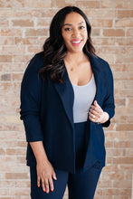 Load image into Gallery viewer, The Tasha Magic Blazer in Navy
