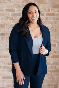 The Tasha Magic Blazer in Navy