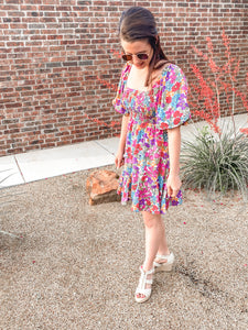 The Brenda Floral Dress