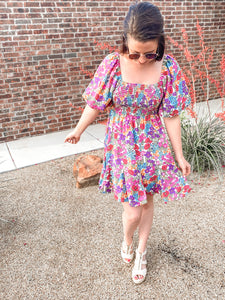 The Brenda Floral Dress