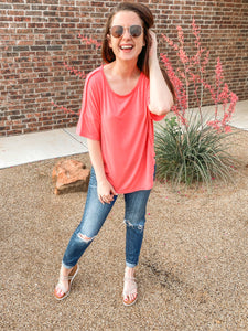 The Arianna Scoop Neck Top