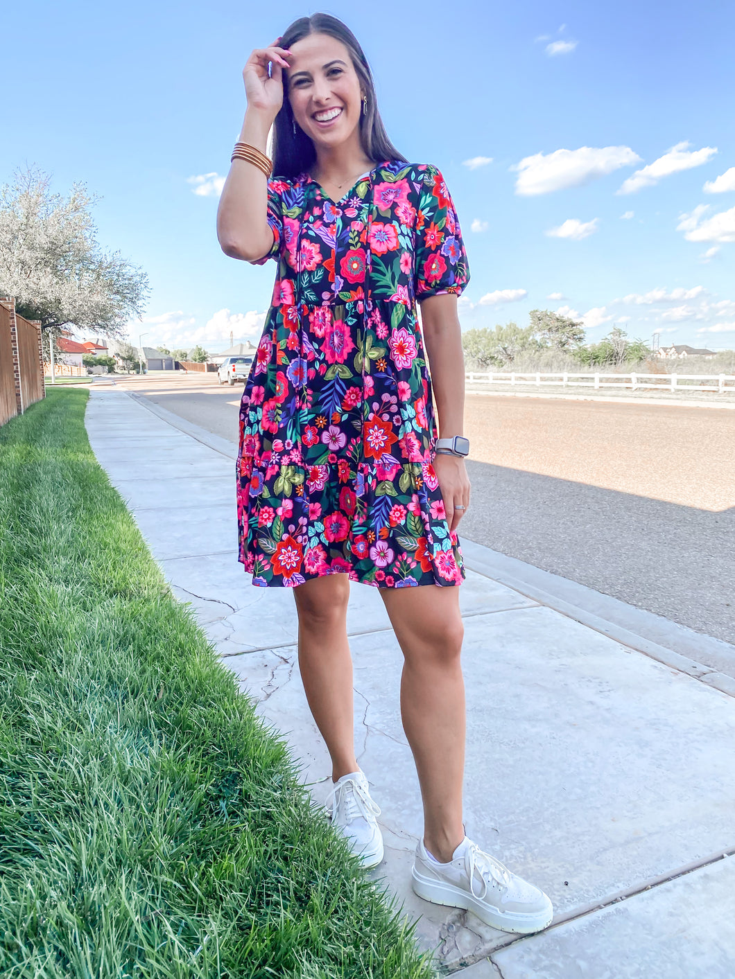 The Olivia Floral Dress