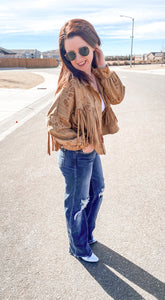 The Justeen Fringe Jacket